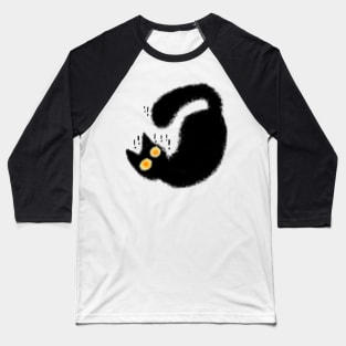 Falling Cat MS paint Baseball T-Shirt